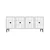 Hanah Home Komoda, 120x75x32cm, Beli