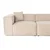 Atelier del Sofa Dvosed Lora 108x65x220cm Krem