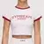 GymBeam Women‘s Varsity T-Shirt White