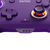 Nintendo Switch Afterglow Wave Wireless Controller Purple