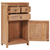 Komoda 50 x 30 x 90 cm od masivne tikovine