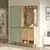 Hanah Home Komplet predsoblja OS1-SY, 147.4x35.5x195.6 cm, Zeleni