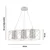 OPVIQ Luster Dratrio Glass White Grey