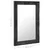 Zidno ogledalo u baroknom stilu 50 x 80 cm crno