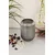 Aberto Design Vaza Line D20F, 10x20x10 cm, Srebrne boje