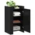 Kreveta Crni hrast 45 x 35 x 75 cm