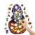 shumee Lesena sestavljanka Halloween Gnome M