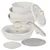 Berlinger Haus Set posuđa Sahara Collection BH-8253N, 10 komada, Krem
