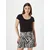 VERO MODA Majica, črna