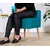 Atelier del Sofa Tabure Petrolej