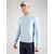 Hackett London Pulover pastelno modra/siva