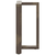 Noge za blagovaonski stol T-oblika 2 kom Crne 60x35x(72-73) cm Čelik