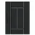 Ormar za Zid LUCCA Crna 30 x 31 x 40 cm Konstruirano drvo