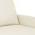 2-dijelni set sofa s jastucima krem baršunasti