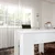 HANAH HOME Trpezarijski sto Single 90 Shiny White