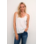 Cream Top Anna, bela