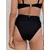 Mint Velvet Bikini hlačke črna