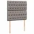 Vidaxl Box spring postelja z vzmetnico taupe 90x200 cm blago
