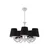 Opviq Luster Fiona, 15x10x13cm, IP20, Belo-crni