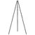 Tripod za logorsku vatru Crna 92 x 92 x 151,5 cm Čelik