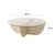 Hanah Home Klub sto Lily 90cm Bež