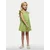Mayoral Poletna obleka 3930 Zelena Regular Fit