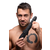 Master Series 10X Thrust Master Vibrating and Thrusting Dildo with Handle Black