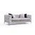 Atelier del Sofa Dvosed Como Svetlosivi