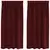Zavjese za zamračivanje 2 pcs Vinska crvena 140 x 175 cm Baršun