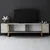 Hanah Home TV Komoda Yildiz, 180x50x30 cm, Sivo-Zlatne boje
