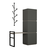 HANAH HOME Cipelarnik Mello Anthracite