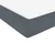 Vidaxl Box Spring postelja z vzmetnico Temno siva 80x220 cm Velvet