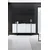 Hanah Home Set TV Komoda i klub sto Belo-Crni