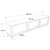 HANAH HOME TV polica Dune DN2 SJ
