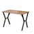 Hanah Home Trpezarijski sto Elma 110, 110 x 70 x 74 cm, Boja oraha