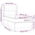 vidaXL Box spring postelja z vzmetnico temno siva 100x200 cm blago