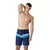 Speedo stripe flex boardshort navy/white m - uk34