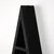 Hanah Home Zidna polica Cry002-S, 26x50x6 cm, Crna