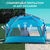 Outdoor master Pop Up Plažni Šotor, moder