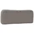 Vidaxl Blazina za vzglavje Hvar taupe 140 cm blago