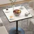 Homestar Jedilna miza 70x70x76 cm bela