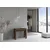 Ityhome Ityhome 90 x 77 konzolna miza rjava, (20847639)