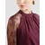 VERO MODA Bluza VMMILLA vinsko rdeča