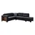 Atelier del Sofa Ugaona garnitura na razvlačenje Tloft Left, 230 x 285 cm, Antracit