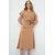 Trend Alacati Stili Ženski komplet bluza i suknja Alc-X13479, Smeđi