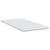Nadmadrac Bijelo 120 x 200 cm Pleteno platno