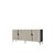 Hanah Home komoda Evva 150, 150 cm, antracit / srebrna / travertin