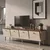Hanah Home TV komoda Pura, 180 cm, travertin / orah Venezia
