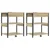 Noćni ormar 2 pcs Sonoma hrast 41 x 31 x 51 cm