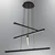 Opviq Luster L1244, 120cm, 66 cm, 4x13W, LED, 3000K, 5200 Lm